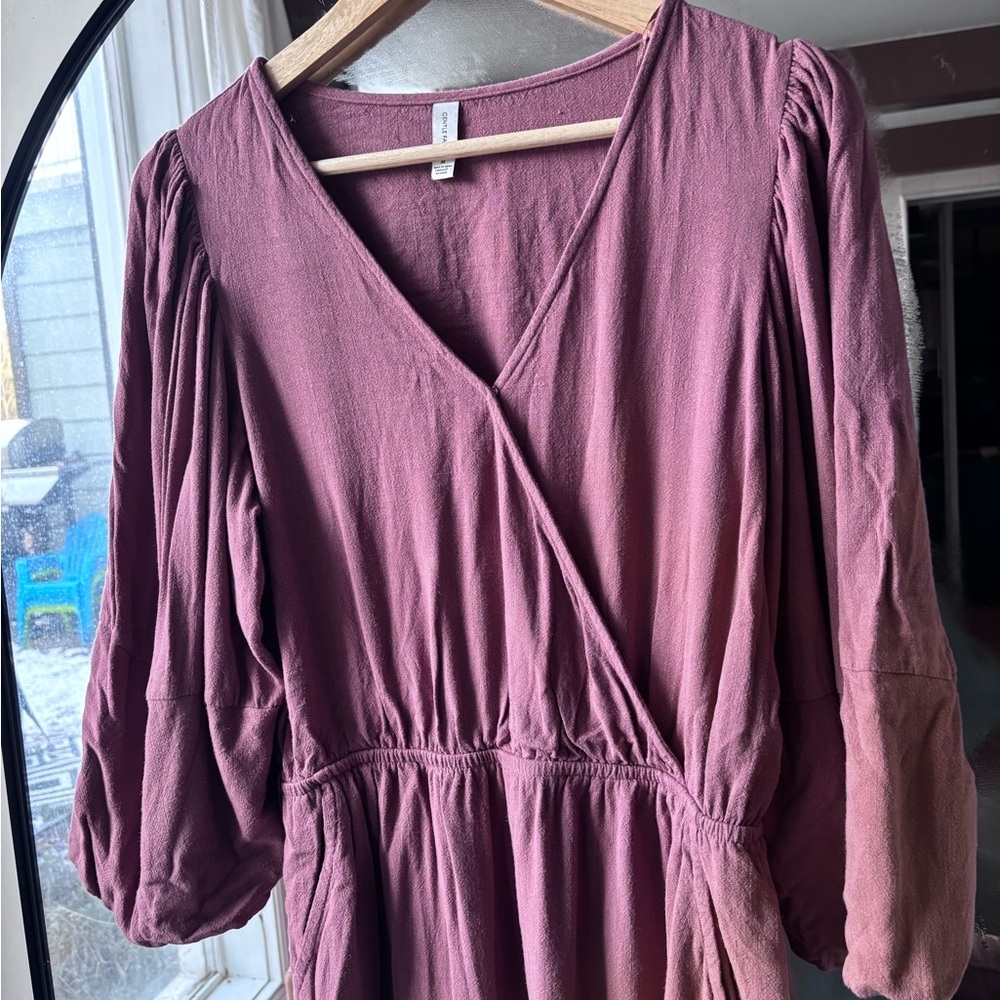 GENTLE FAWN | Kathleen wrap dress in Marron harvest
| size medium - Picture 5 of 6